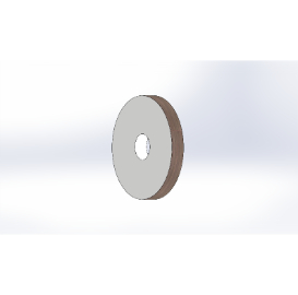 50m 22mm Walnut Veneer Glued Edge