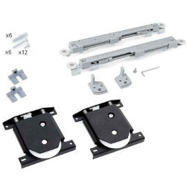 Braked Wheel Set & Soft Close Attachment - Per Door