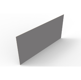 2.44mx1.22 3mm Dust Grey / Light Grey Foil HDF