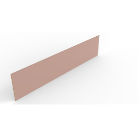 2.80m x 610mm Dusty Pink