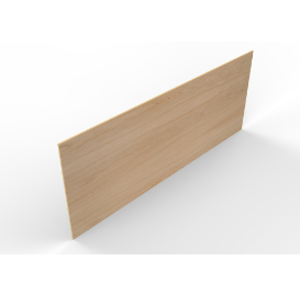 3.05mx1.22 19mm White Oak Veneer MDF