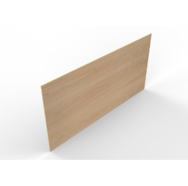 2.44mx1.22 16mm White Oak Veneer MDF