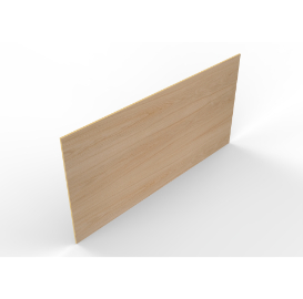 2.44mx1.22 19mm White Oak Veneer MDF