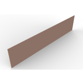2.80mx610 18mm Terracotta