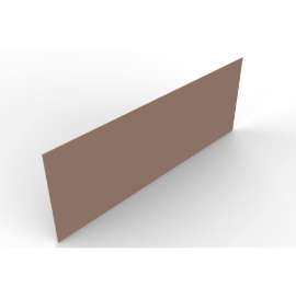 2.80mx1.03 8mm Clay / Terracotta