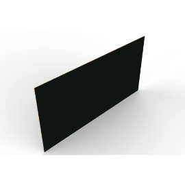 2.44m x 1.22 8mm Black MFC (Anthracite Reverse)