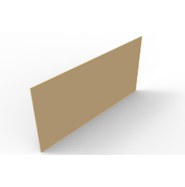 2.44mx1.22 LUXE Panel - Caramel