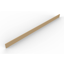 2.85mx150mm 18mm Caramel - Chipboard Core / MDF Face