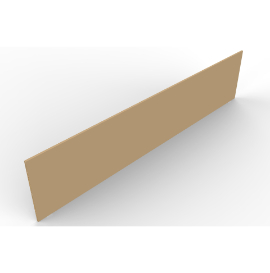 2.80mx610mm 18mm Caramel - Chipboard Core / MDF Face