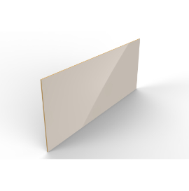 3.05m x 1.22 20mm Gloss Cashmere Acrylic