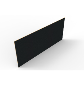 2.80mx1.22 18mm Legno Black